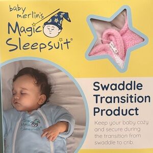 Baby Merlin’s Magic Sleepsuit - Pink